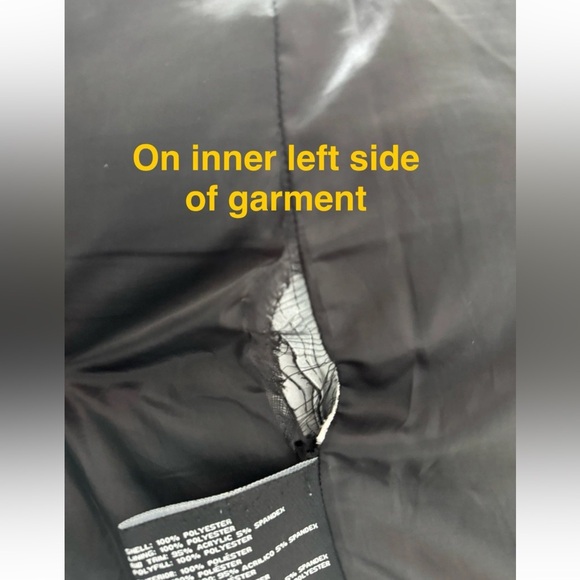 JESSICA SIMPSON Women's XS Hooded Puffer Long Black Zip-Up Jacket Winter Coat - Picture 14 of 14